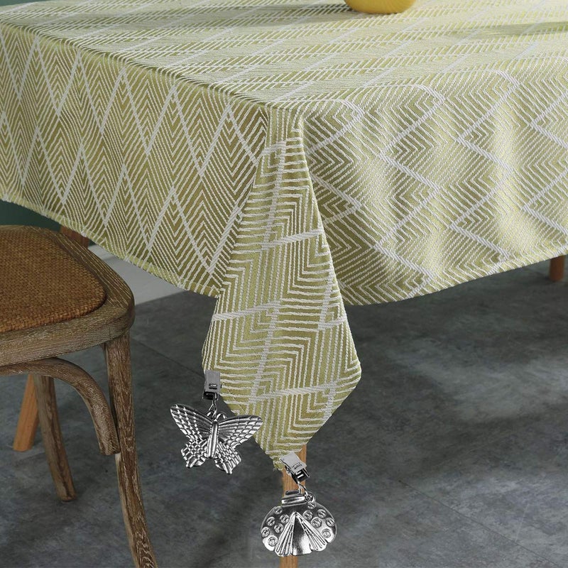Bekith 8 Pack Tablecloth Weights with Metal Table Clip Clamps for Outdoor Garden Party Picnic Table Covers - Image 5